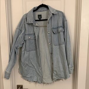 Wild Fable Light Blue Denim Shirt